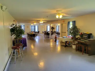 Interior photo of Full-Service Rest & Banquet Facility restaurant for sale in McLean, NY