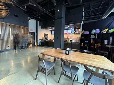 Interior photo of Bubble Tea restaurant for sale in Cambridge, MA