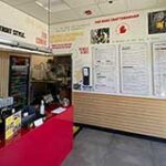 Interior photo of High Volume Pizza Takeout & Delivery restaurant for sale in Natick, MA